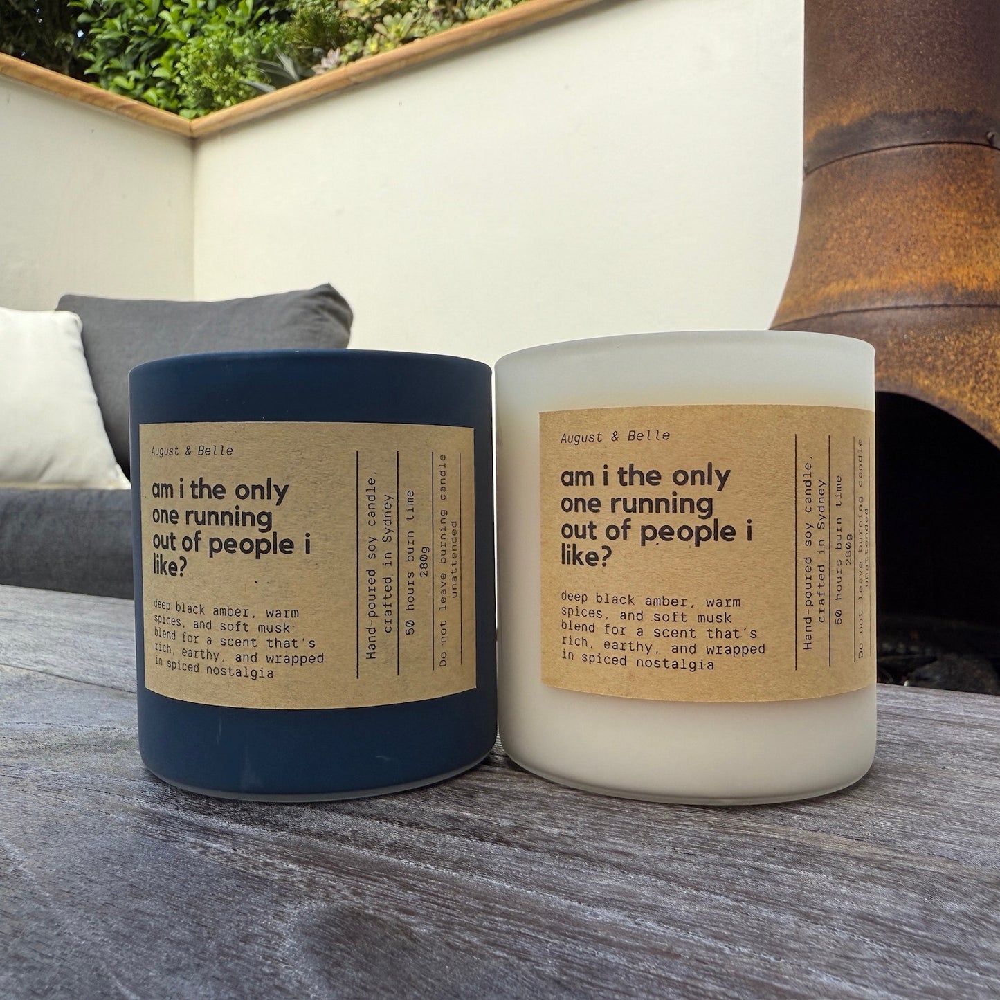 am i the only one running out of people i like? - black amber and musk